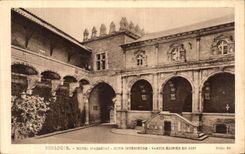 CPA Toulouse Hotel D Assezat Cour Interieure Partie Edifiee En 1557