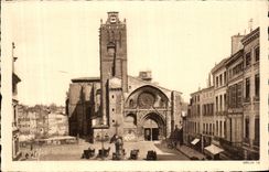 CPA Toulouse Cathedrale St etienne Rosace 