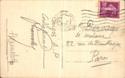 CPA Toulouse Cour De L Hotel De Berenguier Maynier 