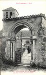 VINTAGE POSTCARD Valcabrere close Saint Bertrand the Two Gates Church St Just