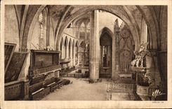 CPA Toulouse Nef Comtale De La Cathedrale Saint Etienne Voutes De Raymond VI