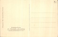 CPA Toulouse Nef Comtale De La Cathedrale Saint Etienne Voutes De Raymond VI