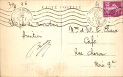 CPA La Garonne Quai de Tonnis