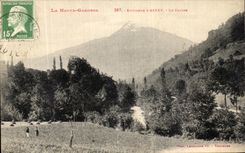VINTAGE POSTCARD the High Garonne Surroundings D Aspet Cagire