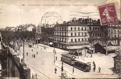 CPA Toulouse Boulevard de Strasbourg Carrefour Jean Jaures