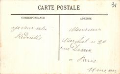 CPA Toulouse L eglise de Notre Dame de la Dalbade et le quais de Tounis Vue prise de la prairie des filtres Moutons 