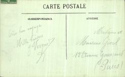 POSTAL Nevers de la VENDIMIA el Loire vista de la catedral