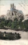 POSTAL Nevers L Apse de la VENDIMIA de la iglesia Cyr de la catedral Saint