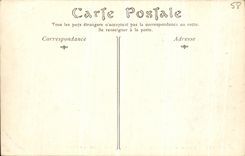 POSTAL Nevers interior de la VENDIMIA del entierro de la catedral de Cristo