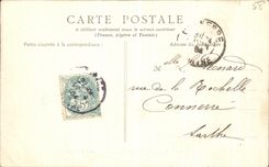Opinion de Nevers de la POSTAL de la VENDIMIA de Notre Dame y Pont del Loire