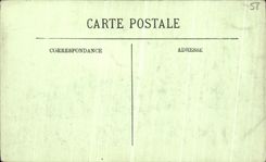 POSTAL Nevers de la VENDIMIA la coronacion santa de Cyr de la catedral de la torre