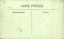 POSTAL Nevers de la VENDIMIA la coronacion del St Cyr de la catedral de la torre