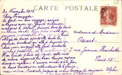 Dimension de la opinion panoramica de Nevers de la POSTAL de la VENDIMIA del paladar ducal