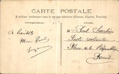 VENDIMIA Nevers entrado POSTAL de la ciudad y de la opinion