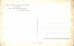 Puertas Nee del St Bernadette el 7 de enero de 1844 Nevers de la POSTAL de la VENDIMIA