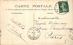 La escalera de Nevers de la POSTAL de la VENDIMIA y lleva el honor de D del paladar ducal