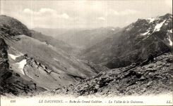 CPA Le Dauphine Roche du Grand Galibier La Vallee de la Guisanne