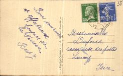 CPA Le Dauphine Le Grand Thiervoz les Hotels du Curtillard le col d Arguille et le massif de la Valloire 