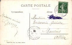 CPA Dauphine Le Trieves Chichillanne et la Grande Montagne