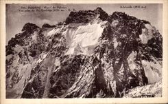 CPA Dauphine Massif du Pelvoux Vue prise du pic Coolidge