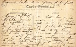 Fuente de Nevers de la POSTAL de la VENDIMIA y lugar de la república