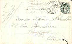 CPA Le Dauphine Route De Saint Pancrasse Et La Dent De Crolles