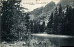 CPA Dauphine Massif du Taillefer Lac Claret