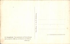 CPA Dauphine Vue Generale de Notre Dame de la Salette et la chaine de l Obiou