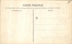 Camino de Dauphine Vercors de la POSTAL de la VENDIMIA de las grandes piezas estrechas de Vercors