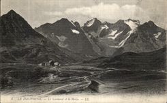 CPA Le Dauphine Pittoresque Le Lautaret et la Meije