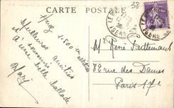 CPA Le Dauphine Environs de la Grave La Meije Vue du Chazelet