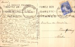 VINTAGE POSTCARD Castle of Vizille Large living room Tapestries of the Goblins