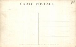 VINTAGE POSTCARD Grenoble the Lion Monumental Fountain of Sapey Snake