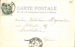 CPA Environs de Grenoble La chaine des Alpes et les bords de l Isere