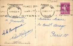 VINTAGE POSTCARD Grenoble On L Isere And the Eynard Saint