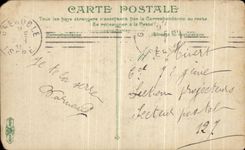 VINTAGE POSTCARD Grenoble the bell tower of co  Marie and the city