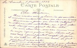 VINTAGE POSTCARD Grenoble the mug of St Eynard