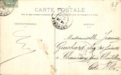 VINTAGE POSTCARD Grenoble the Cathedral and the Monument of the Centenary