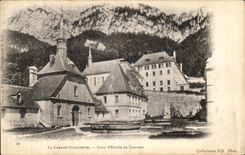 CPA La Grande Chartreuse Cour d Entree du Couvent