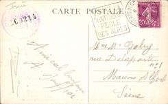 CPA Couvent de la Grande Chartreuse Entree Principale et la Chapelle des Etrangers