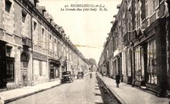 CPA Richelieu La Grande Rue Cote Sud