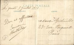 CPA Villelon Coulange Chateau des Genets