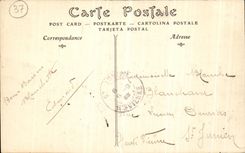 CPA Courcay Rochers sur la rive droite de l Indre Moulin de La Doue Ancienne papeterie