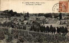 CPA Cinq Mars La Pile Vue Generale