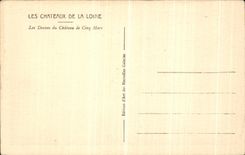 CPA Les Chateaux De La Loire Les Douves du Chateau de Cinq Mars