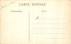 VINTAGE POSTCARD Champigny On Interior Veude of the Vault