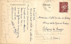 CPA Bourgueil Abbaye Chapelle