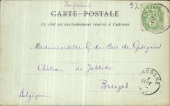 POSTAL de la VENDIMIA el castillo de Chenonceaux el puente de Levis