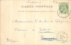 POSTAL de la VENDIMIA el castillo del ataque frontal del este de Chenonceaux