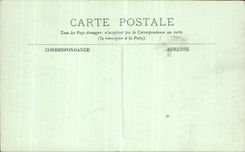 POSTAL Chenonceaux de la VENDIMIA el castillo L viejo sitio de los protectores la chimenea